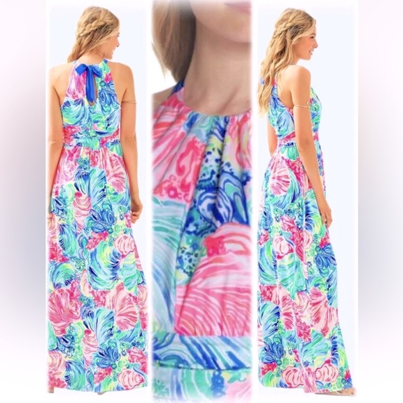 NWT LILLY PULITZER MARTINA HALTER MAXI MULTI BEACH PLEASE is available for  purchase on au PAY Market - Imported Goods Online Store Co.Ltd. | au PAY  Market - Online Shopping Site
